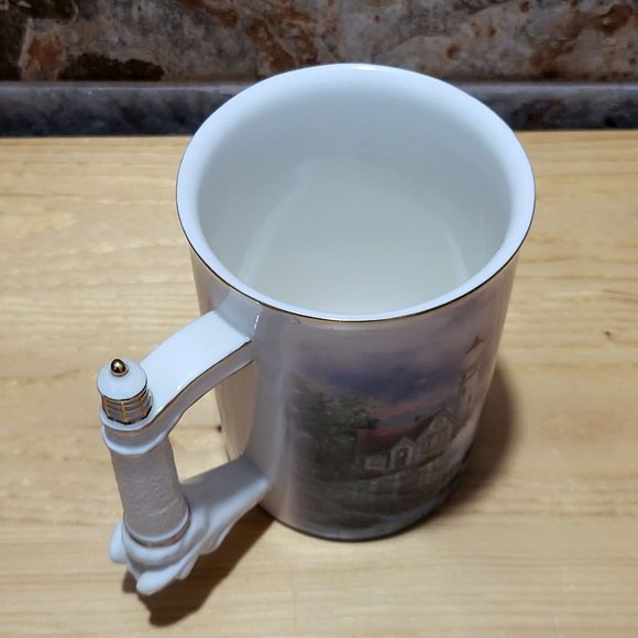 VTG Thomas Kincade Lighthouse Mug Beacon of Hope Bradford Edition 2002 - Picture 15 of 17